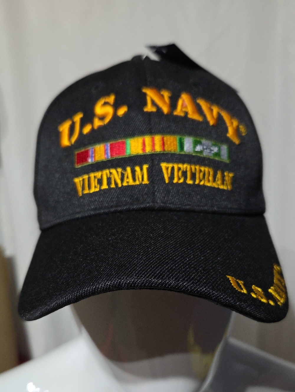 MILITARY U.S. NAVY VIETNAM VETERAN Hat
